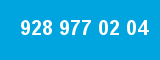 928 977 02 04 928 977 02 04
